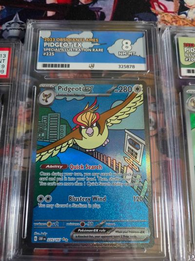 Pidgeot Ex ace 8